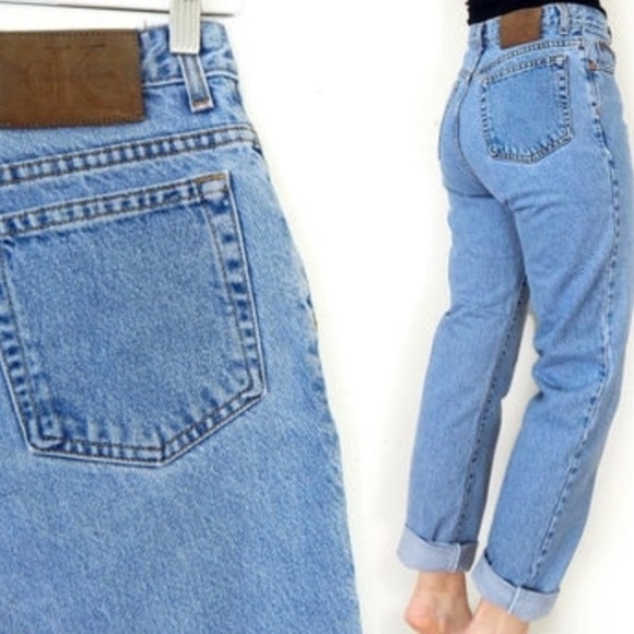 Calvin Klein Jeans Denim - SOLD ON MERC!! Calvin Klein High waisted jeans